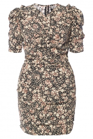 Gathered patterned dress, zdjęcie 1 Gathered patterned dress od Isabel Marant